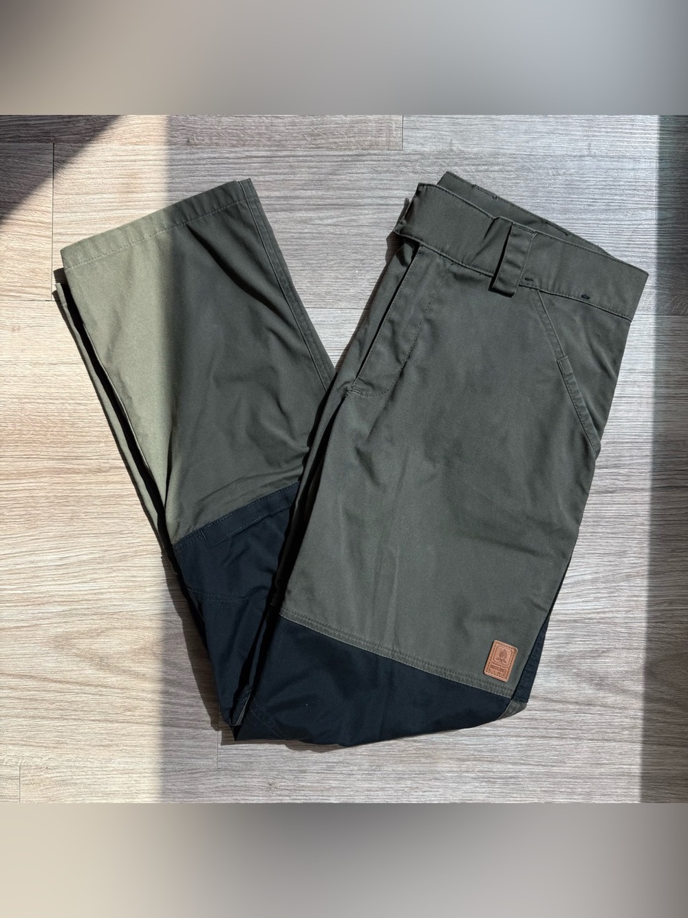 Helikon-Tex Woodsman Men’s Pants Olive/Black Outdoors Trousers 32x32 Gorpcore